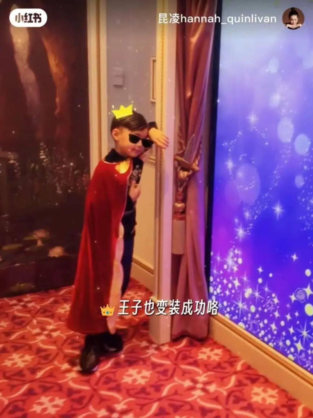 昆凌为10岁女儿庆生：公主裙配同款发型，那个小背影藏着最暖的 “长大后我就成了你”