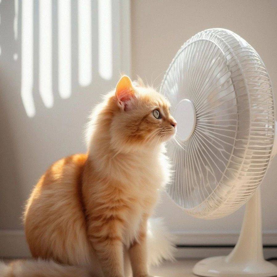 家有萌宠 | 天这么热小猫怎么降温?_空调_温度_建议