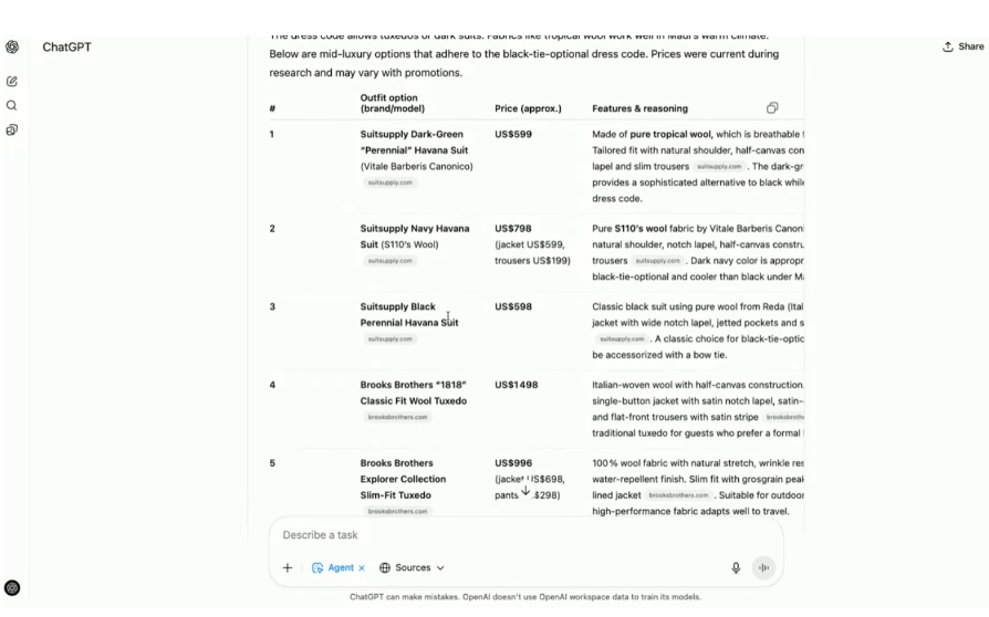 OpenAI放“王炸”！ChatGPT Agent重磅发布：能上网搜、会做PPT、精通Excel，甚至能规划全美看球路线！但炒股？它说“NO”！