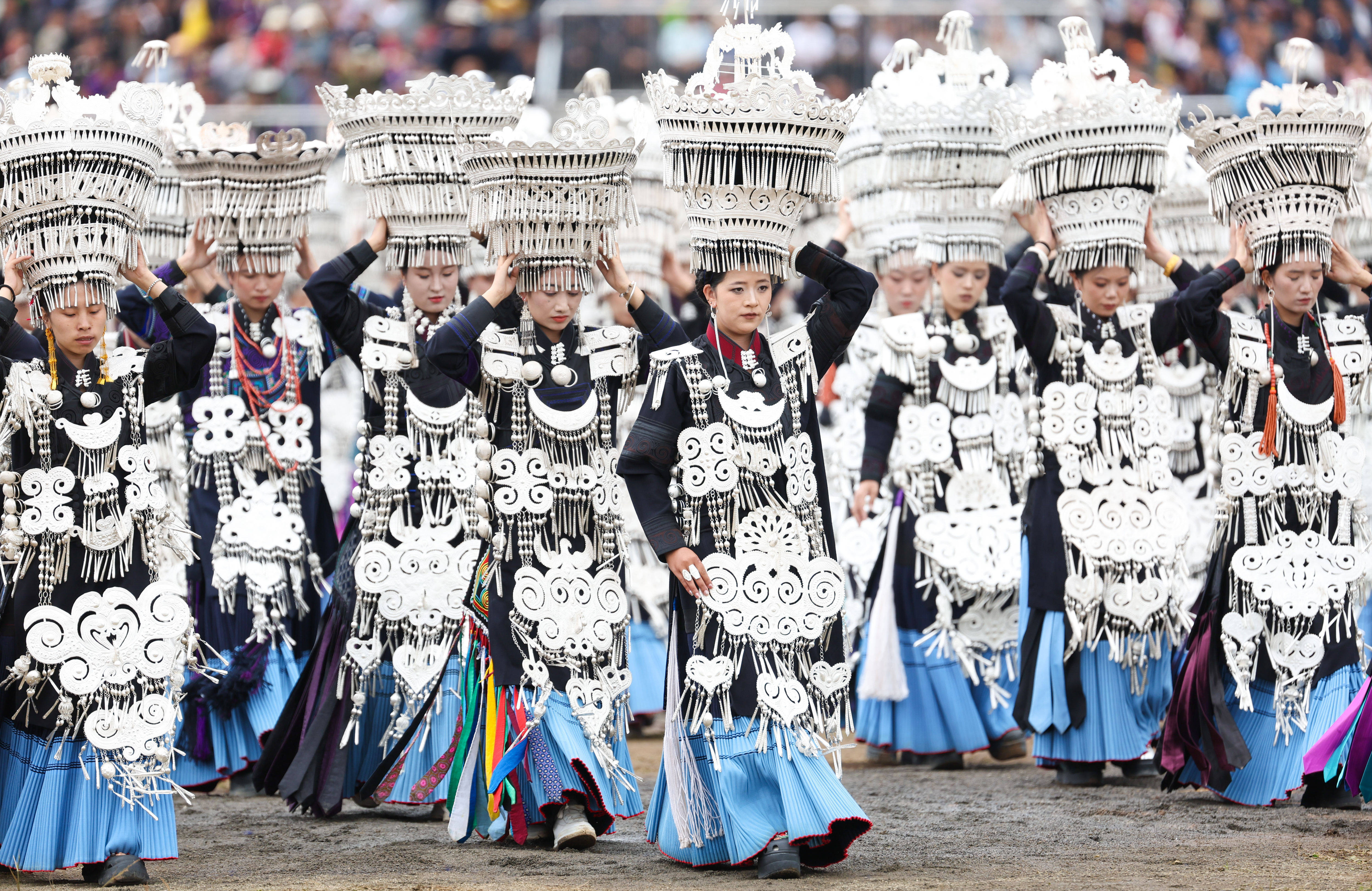 "火把原乡"四川省布拖县欢庆彝族火把节