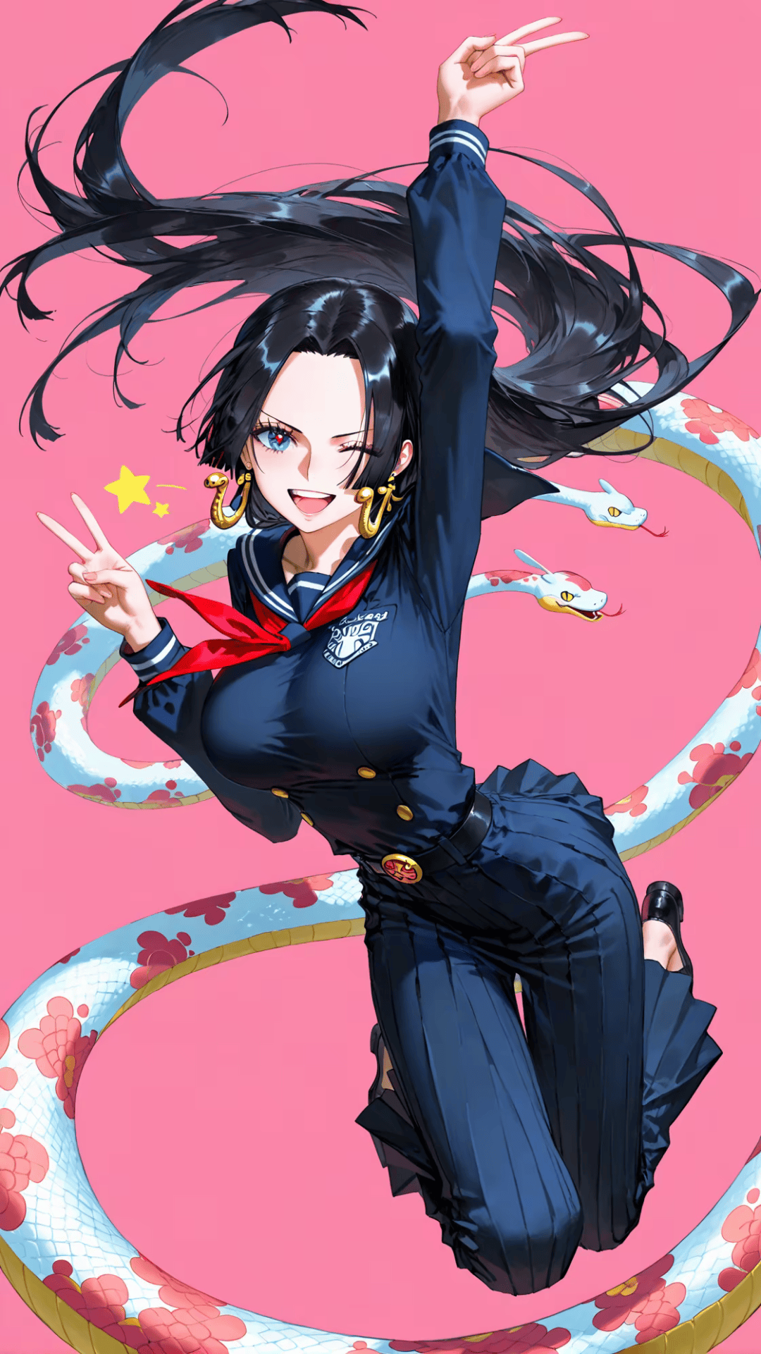 海贼王女神们穿越到校园!