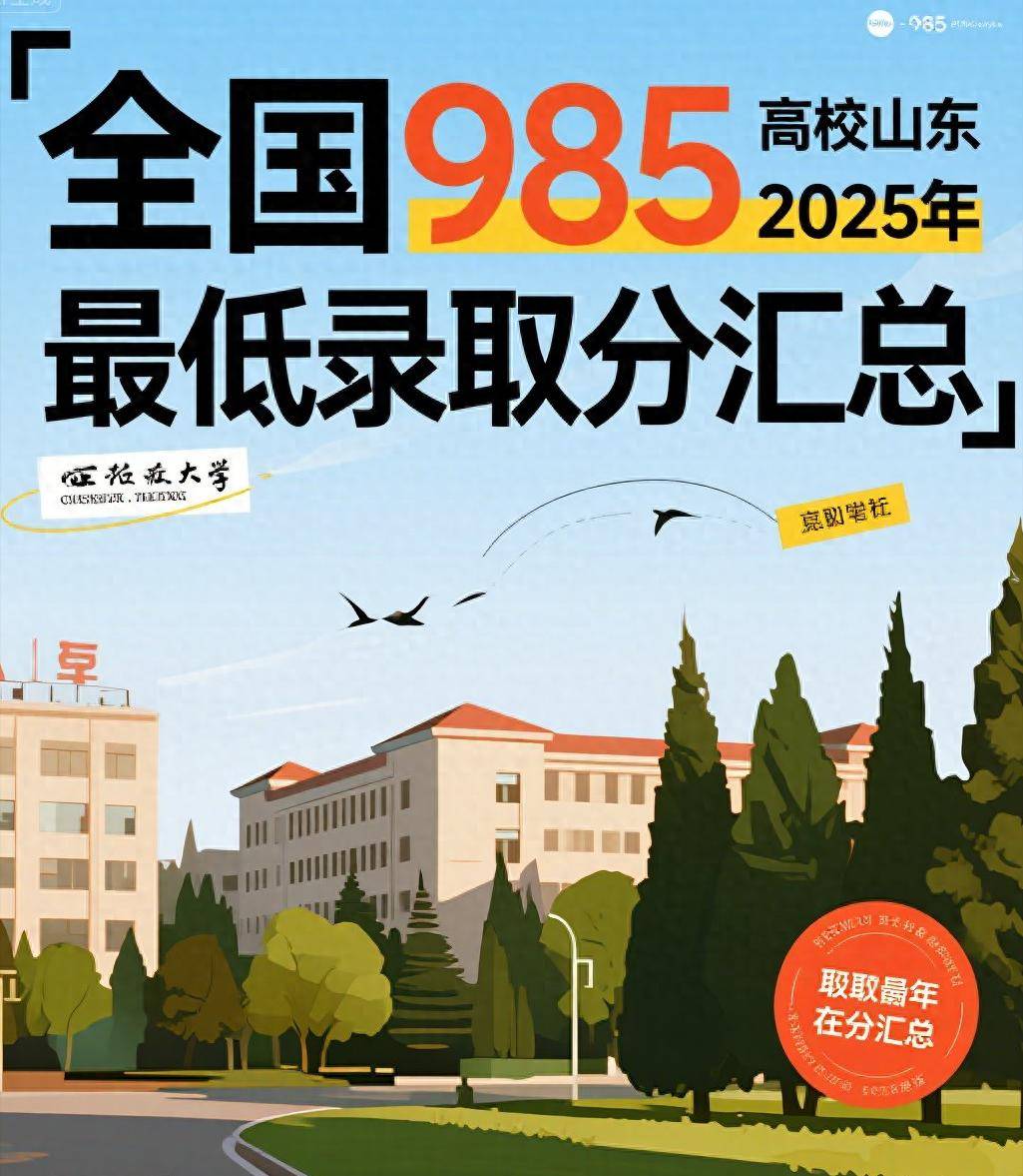 全国985高校在山东2025年最低录取分汇总:555分上985,清北690+_专业_哈工大_考生