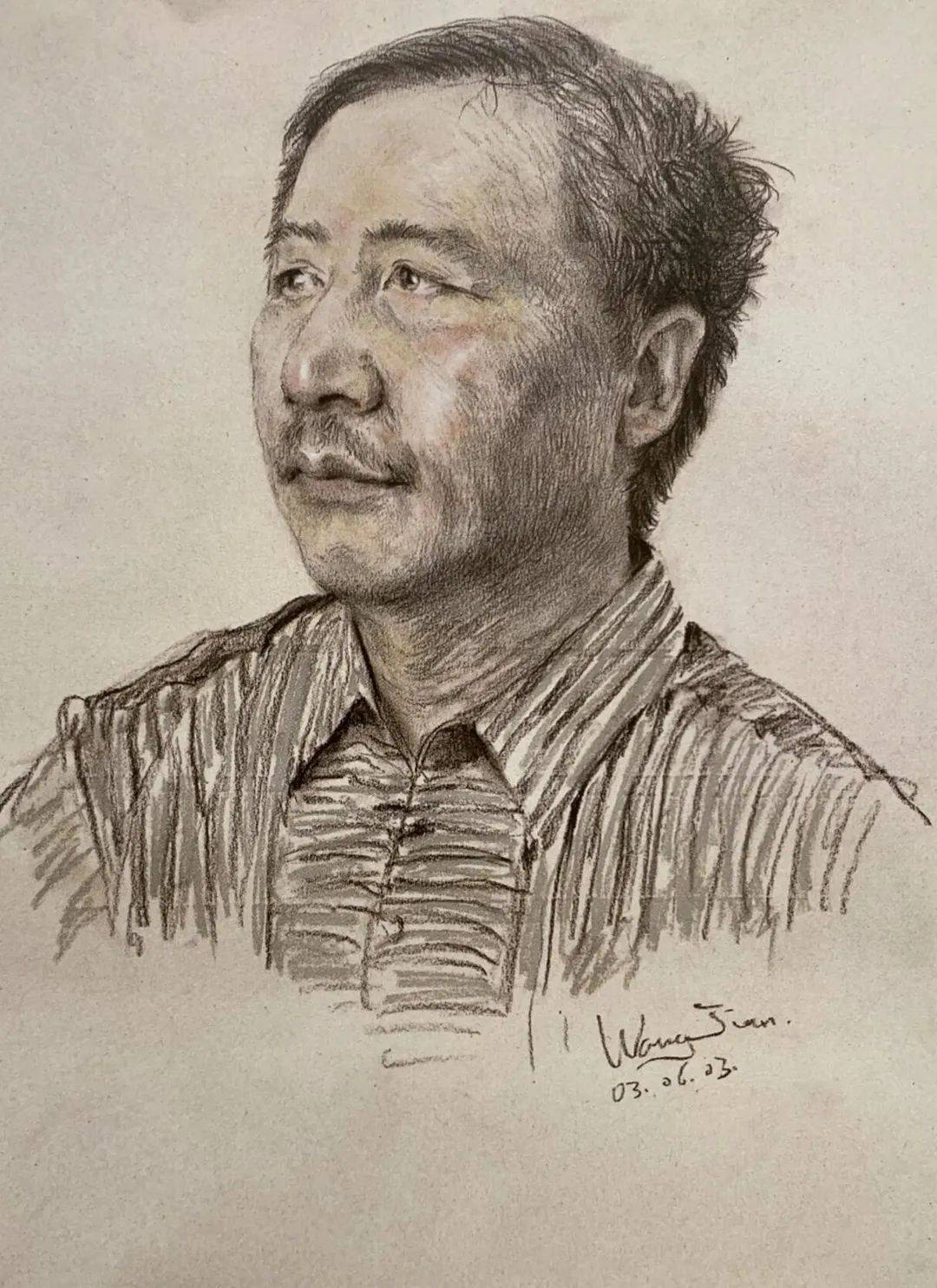 央美素描第一名贺亮的老师
