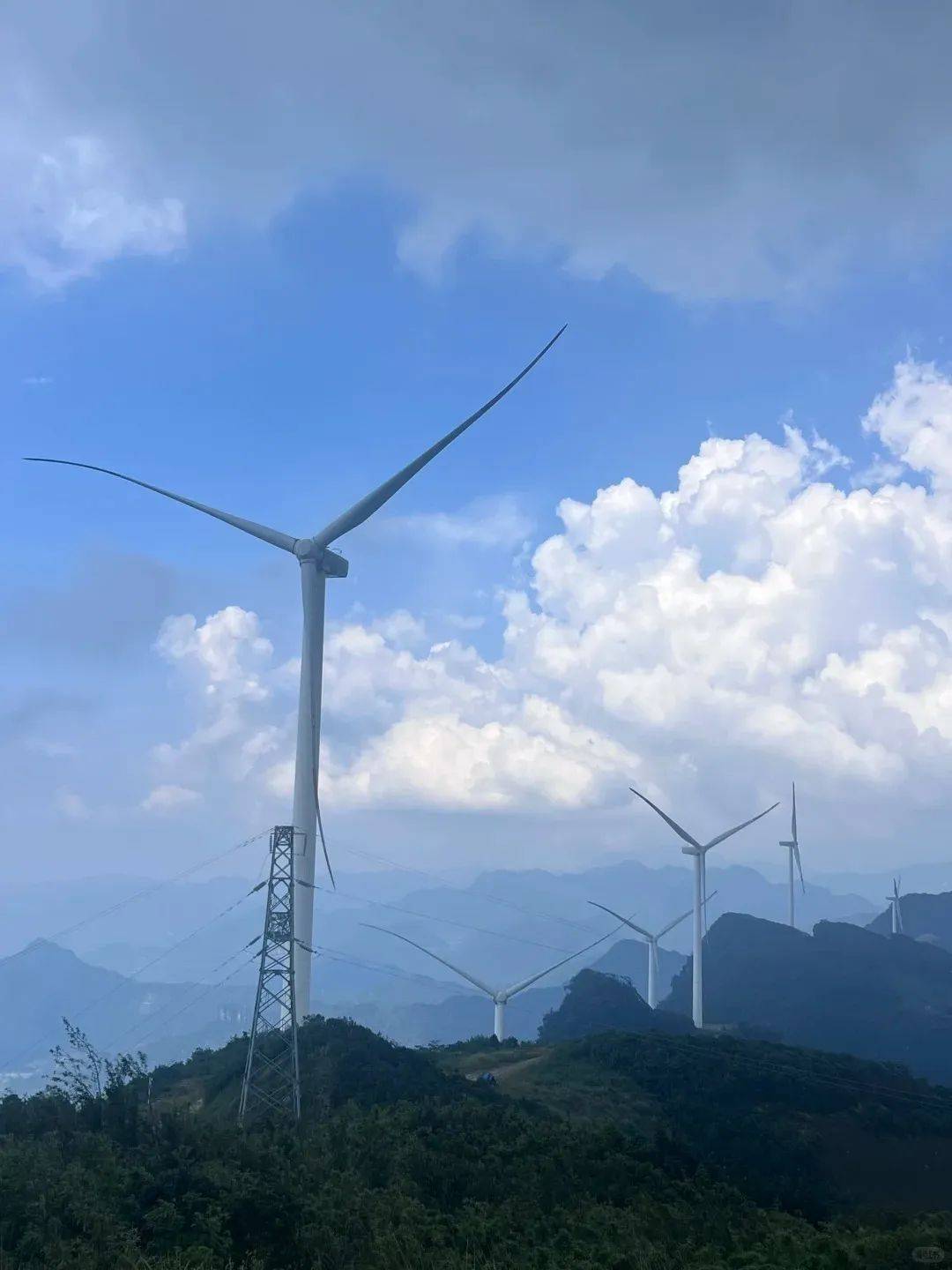 重庆这6座风车山太美了