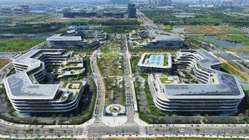 中建一局竣工科大讯飞AI产业园，合肥人工智能产业迎来新里程碑