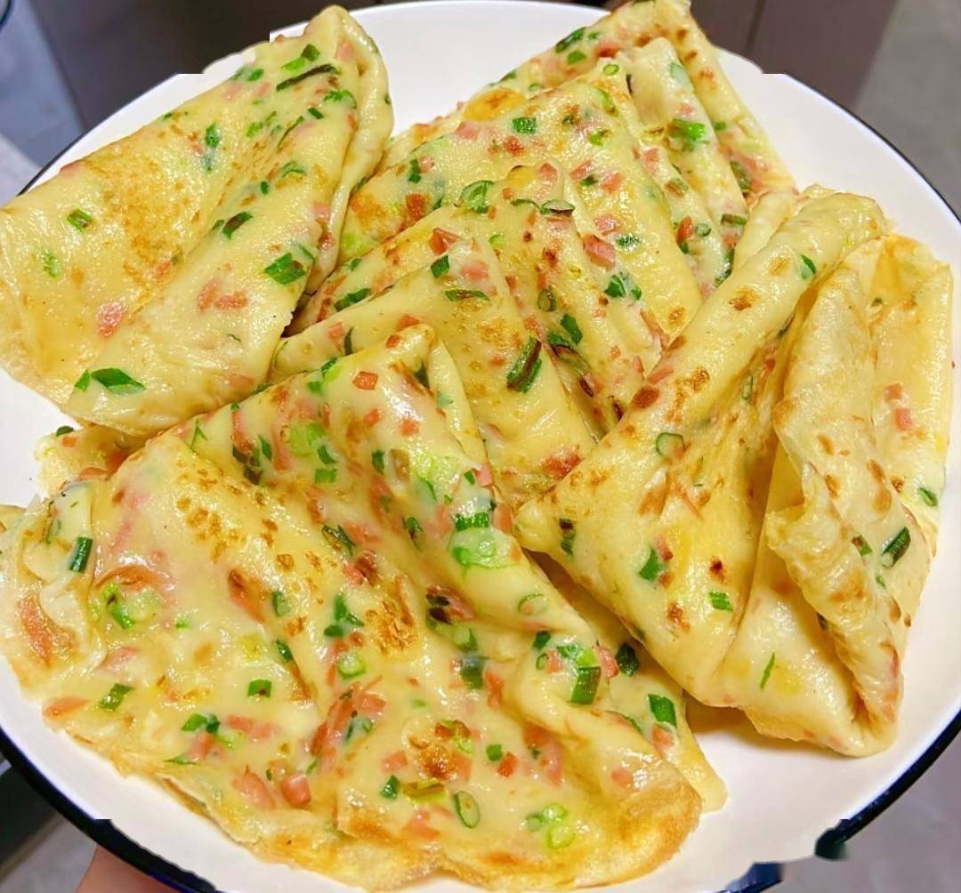 早餐别再买了!5分钟自制鸡蛋饼,营养满分孩子抢着吃