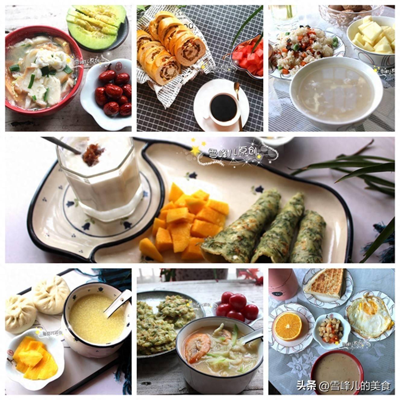 七日营养早餐搭配__7天营养早餐食谱大全