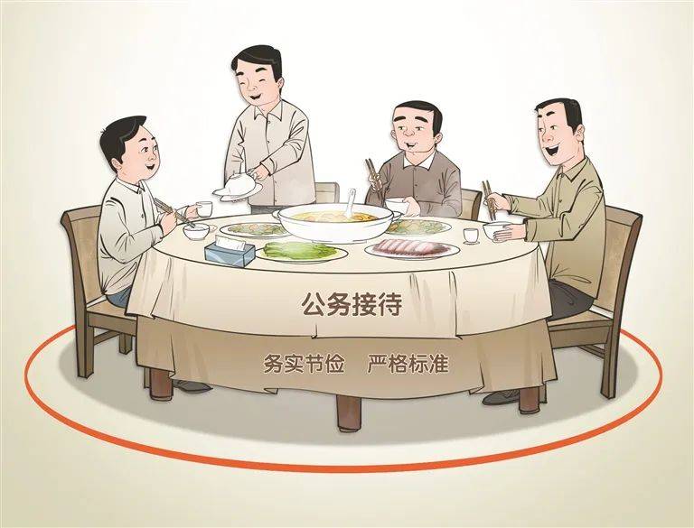 【廉政教育 • 专栏漫画育廉】纪律红线要严守 这些行为不能碰