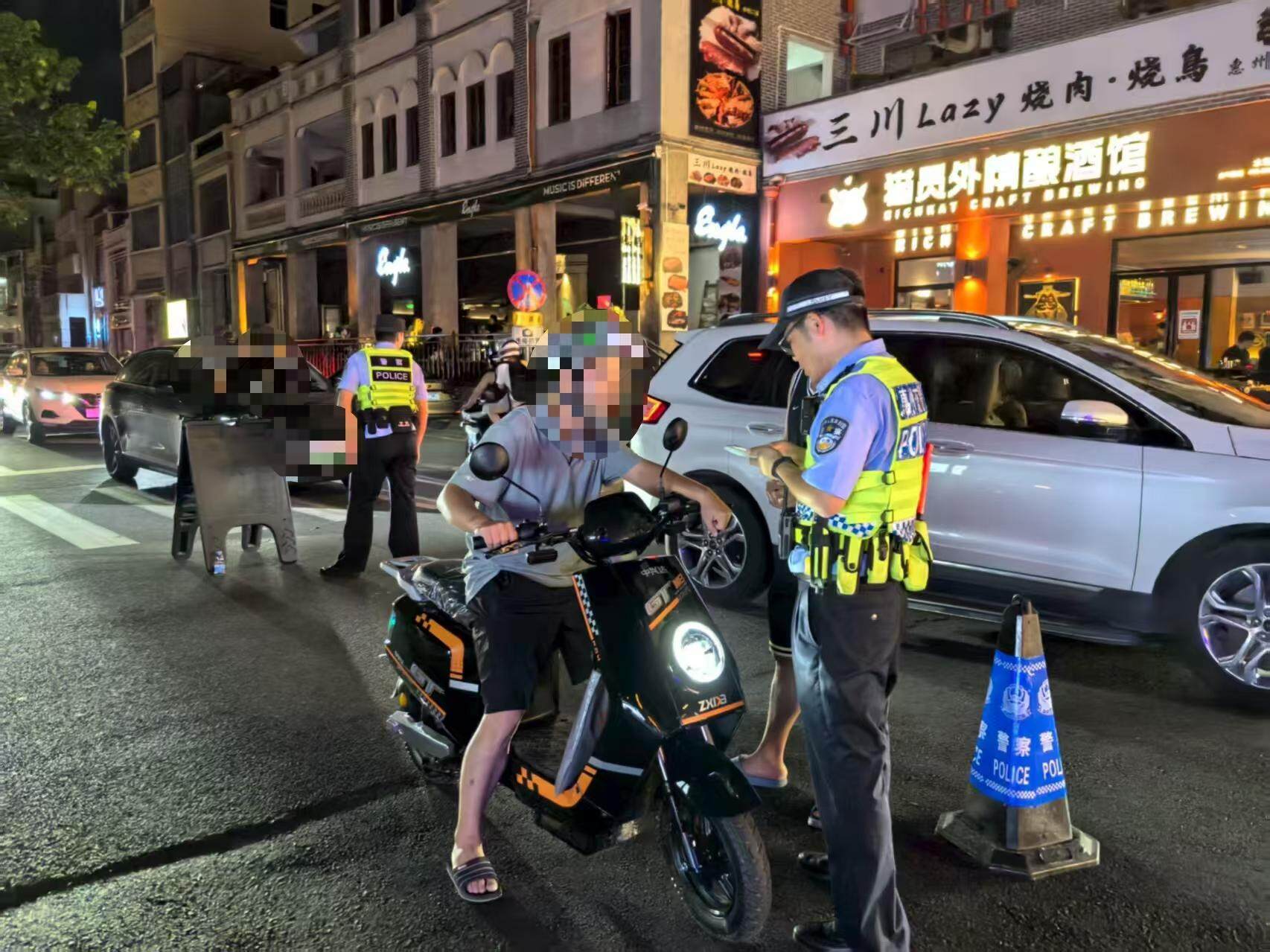 惠州交警开展夏季交通安全整治行动