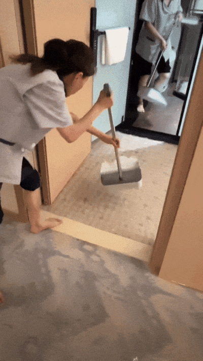住酒店房间被淹 客人却赔2000元？