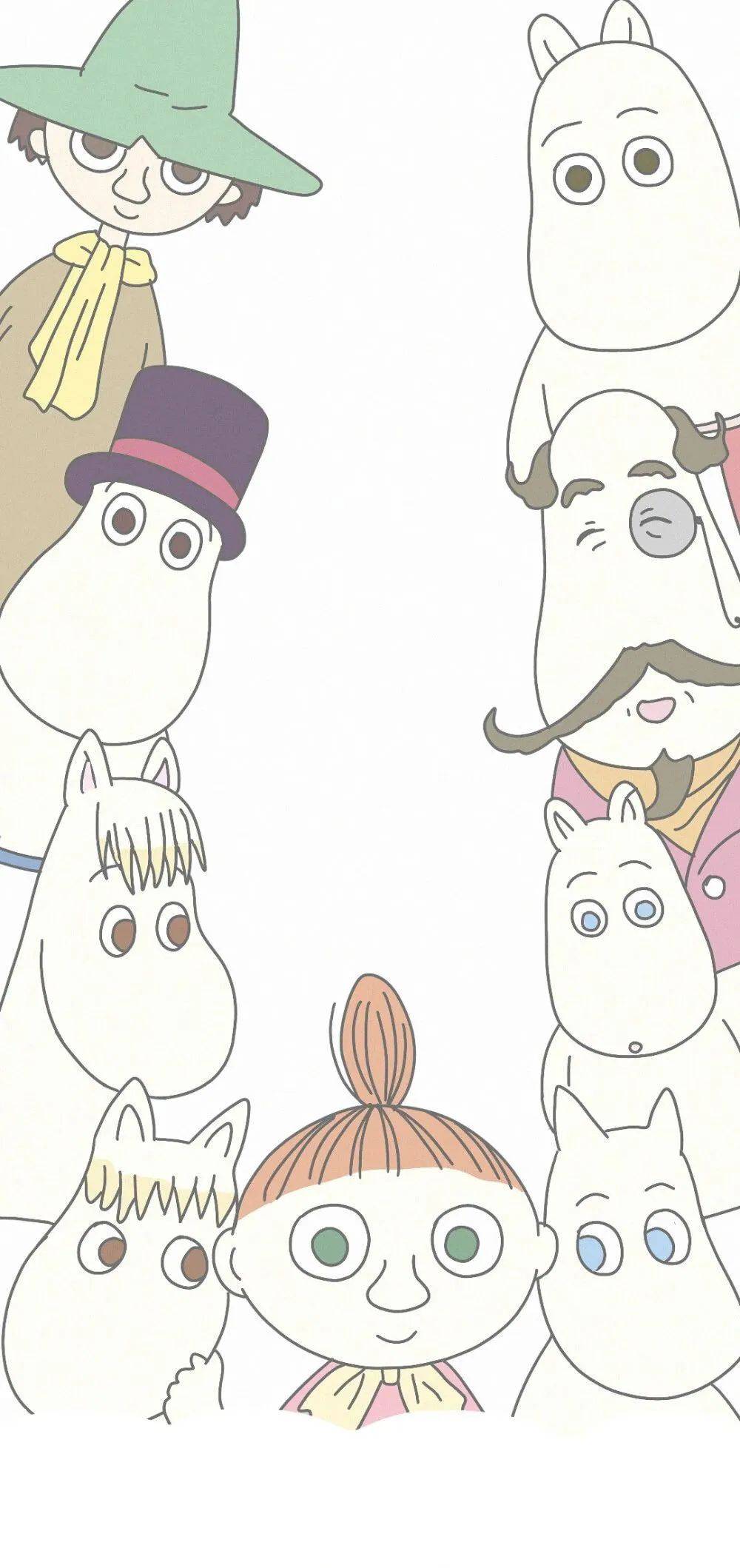 《姆明》头像壁纸专题:欢迎你来到moomin的世界