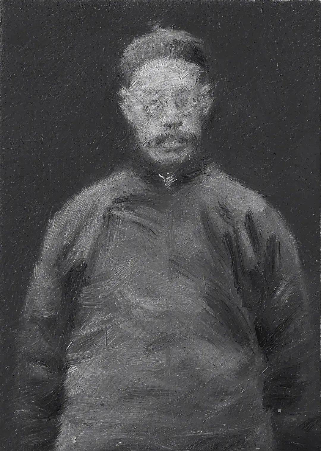 冷军的这组油画小稿,牛叉!