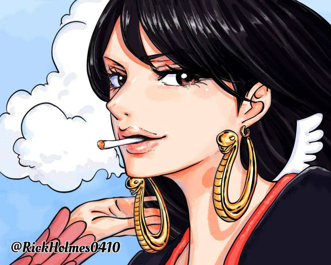 海贼王1157话上色作品赏析高岭之花夏琪