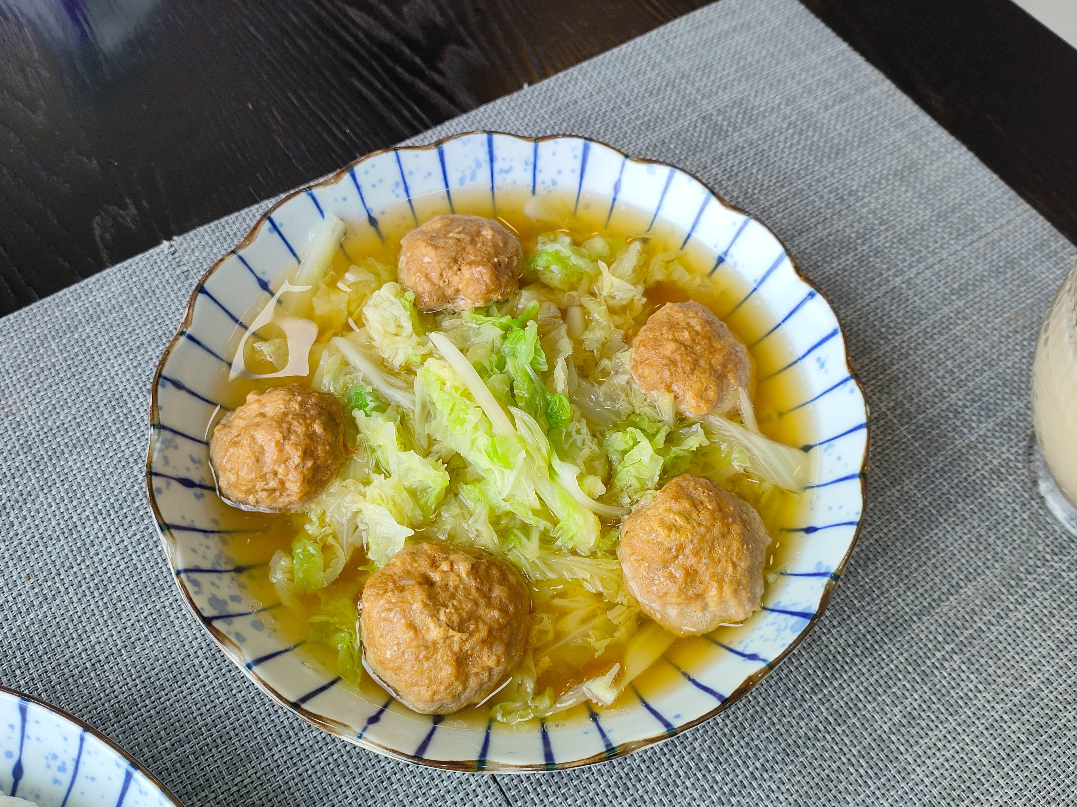 白菜_肉丸_红薯