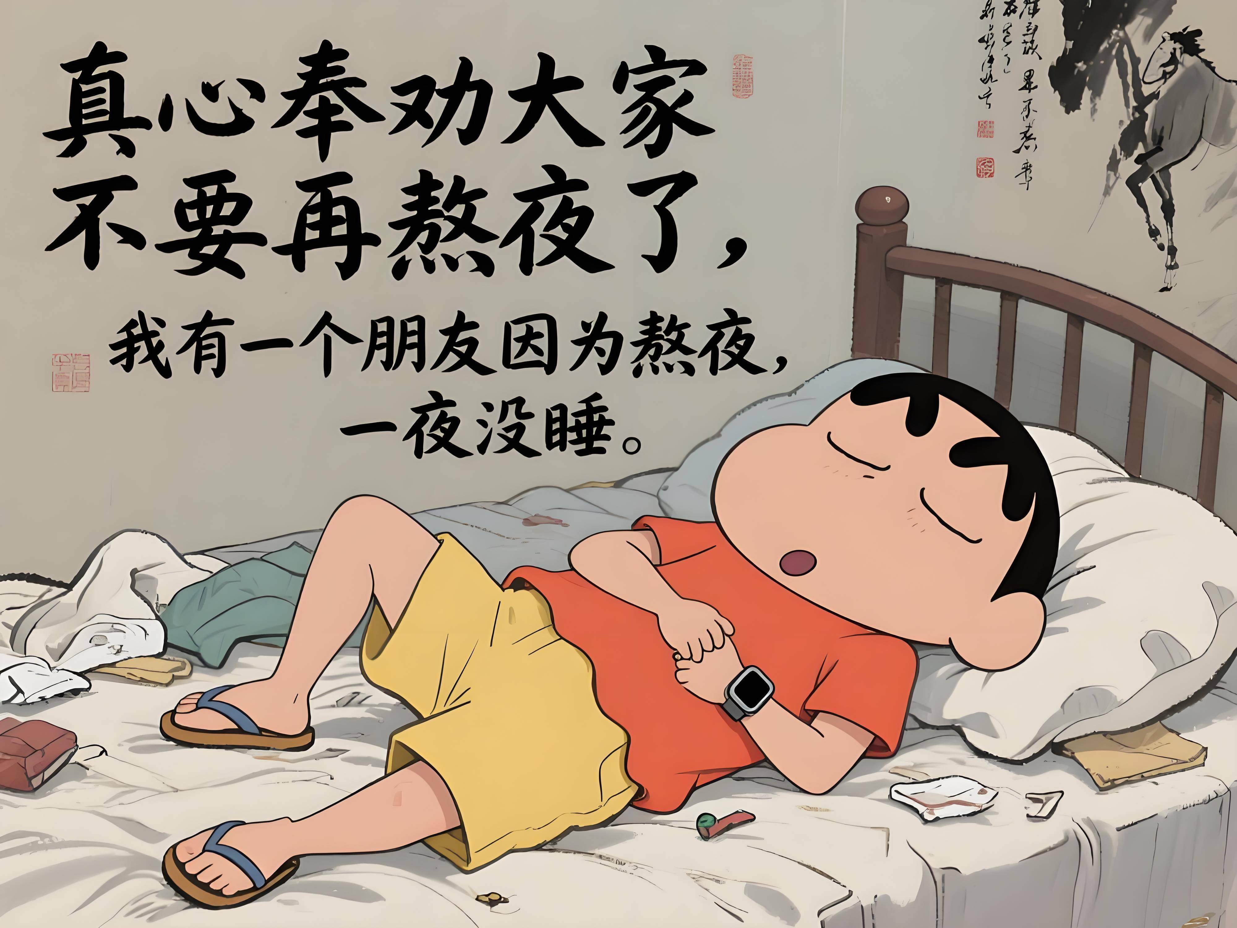 晚上熬夜这么发,笑翻朋友圈