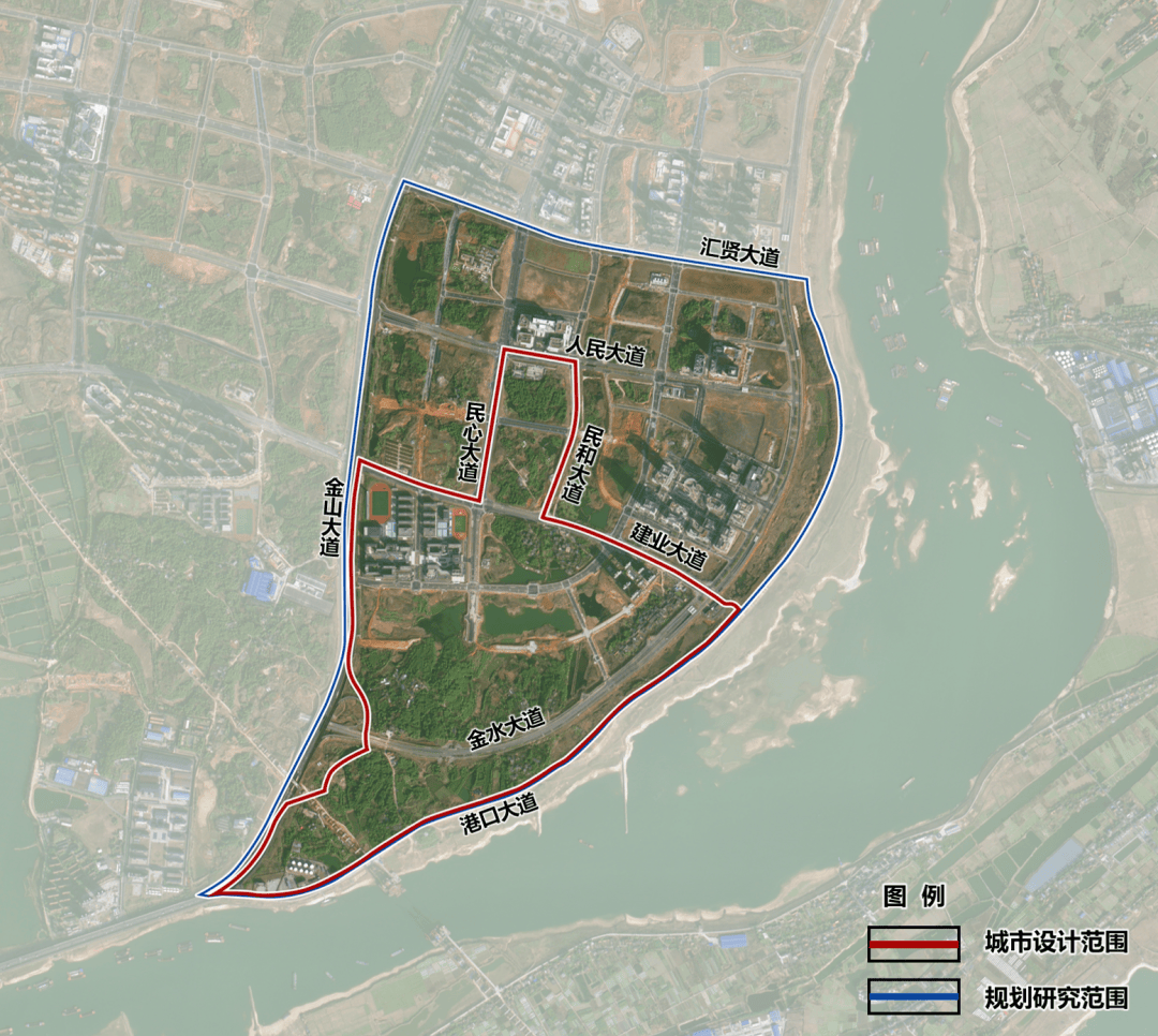 一江两岸尚未开发建设区域!要迎来全新规划!