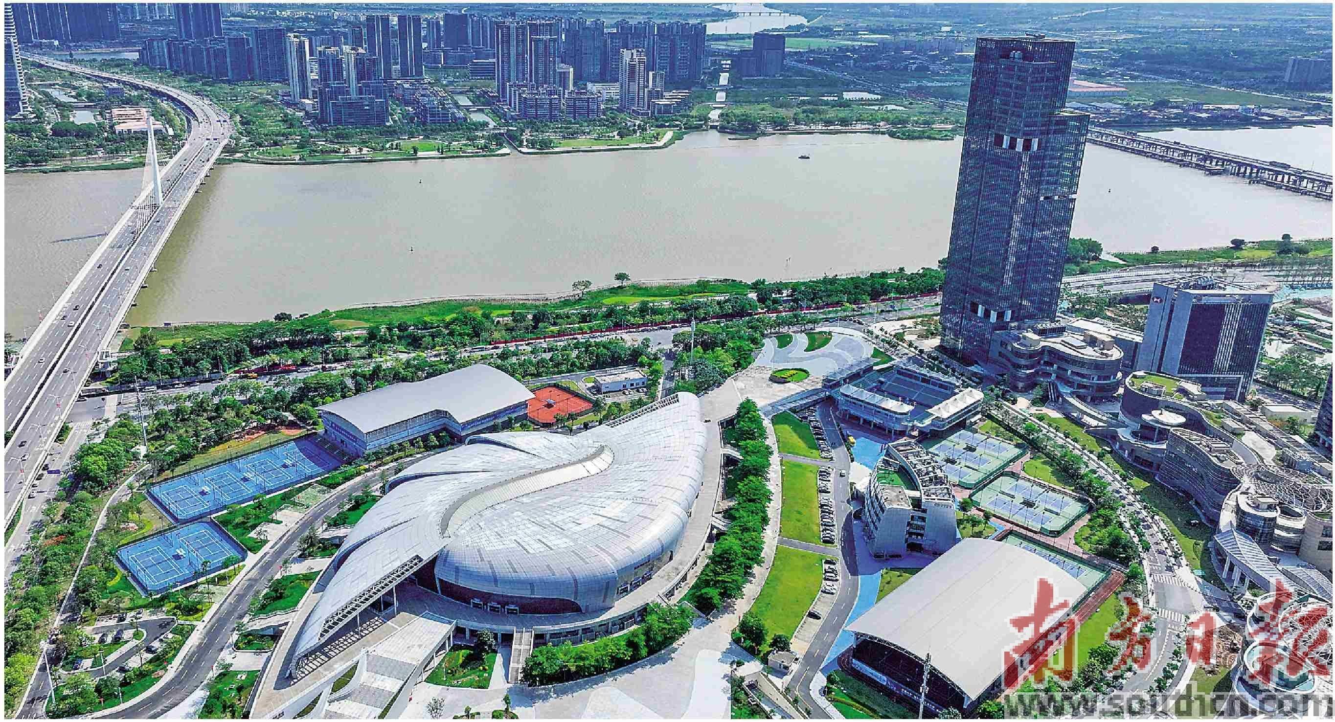来南沙体育馆 看城市新封面