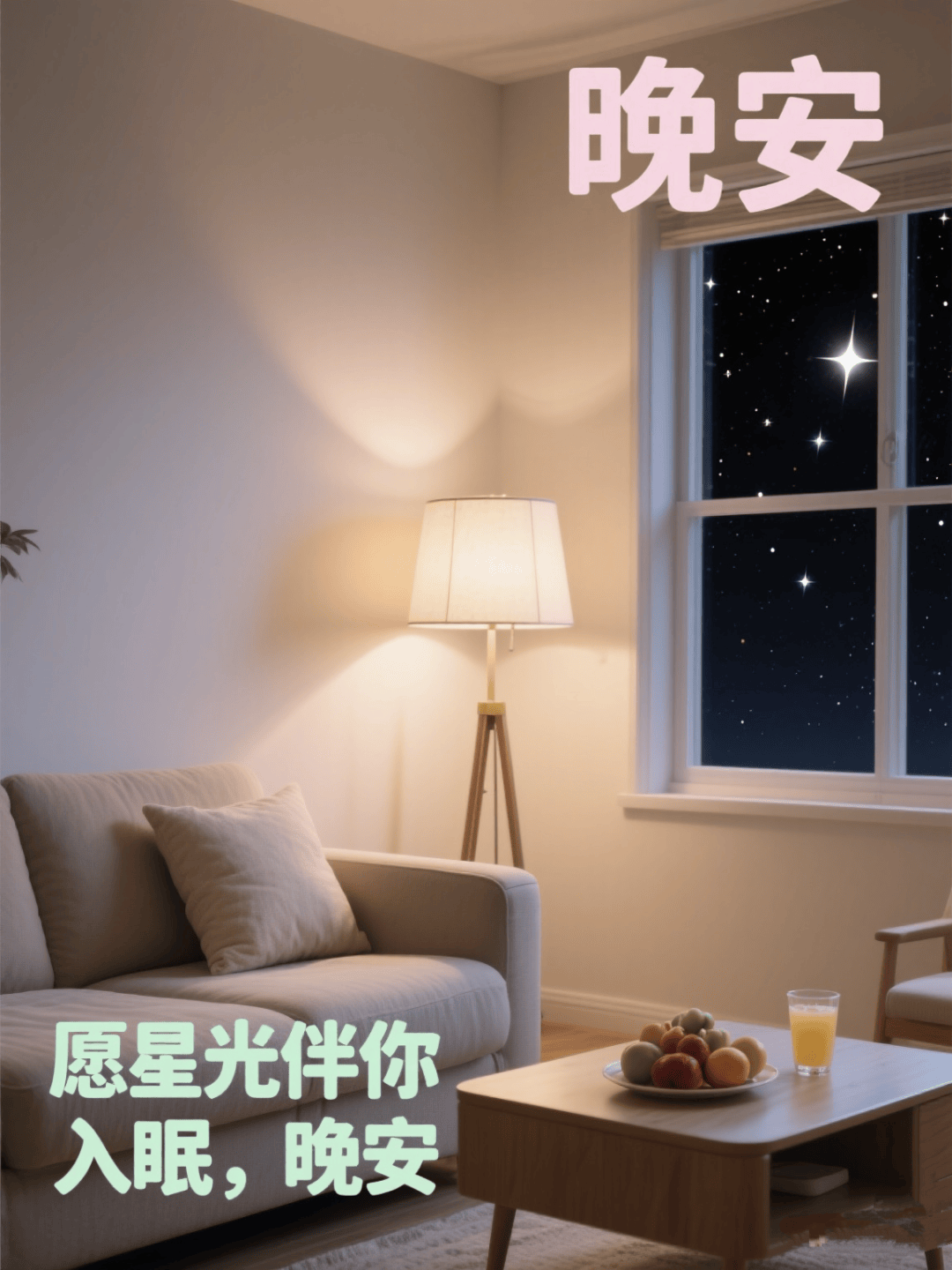 晚安表情包图片