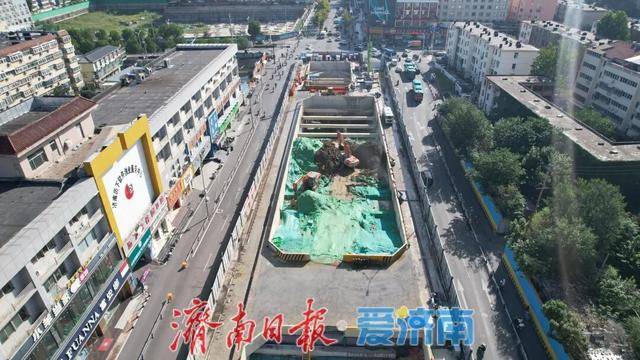 济南地铁7号线全面提速！23座车站全部进场施工