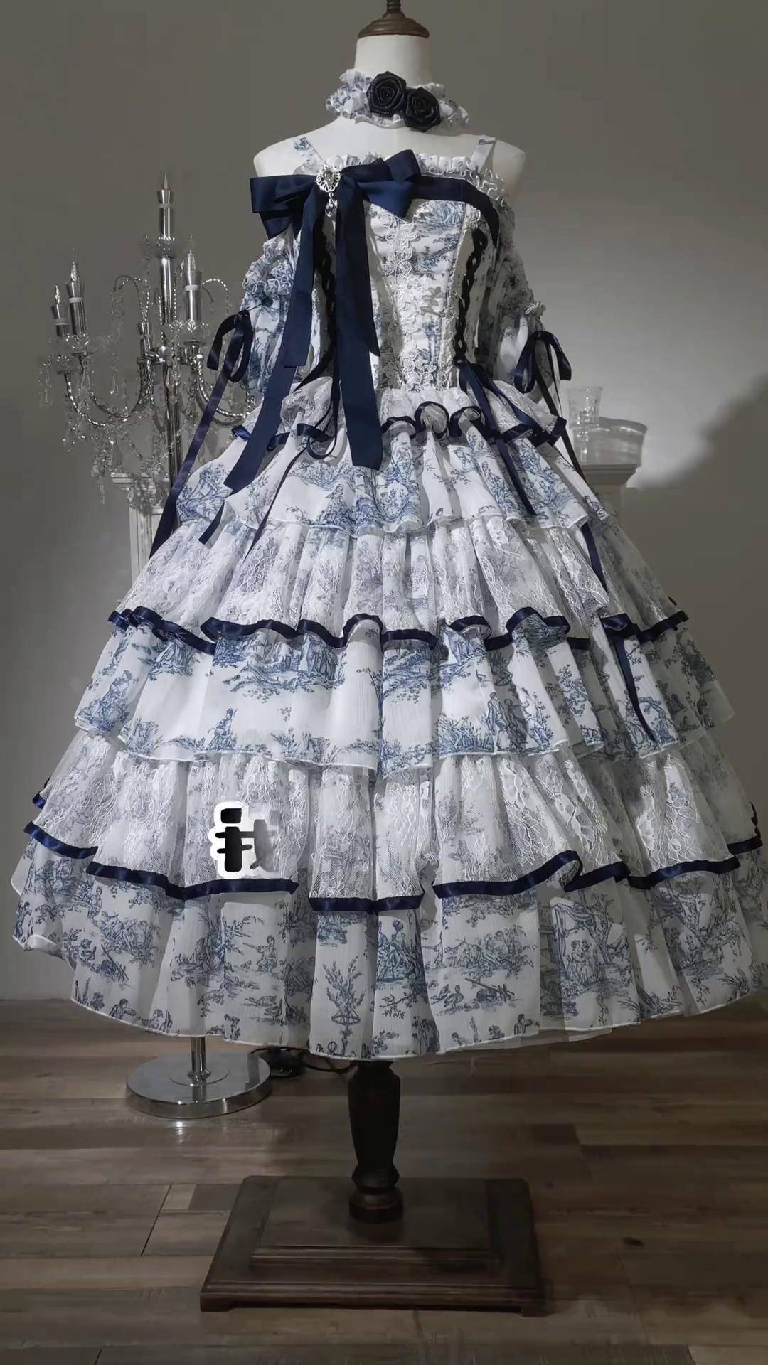 雨落青瓷长款真的好优雅!