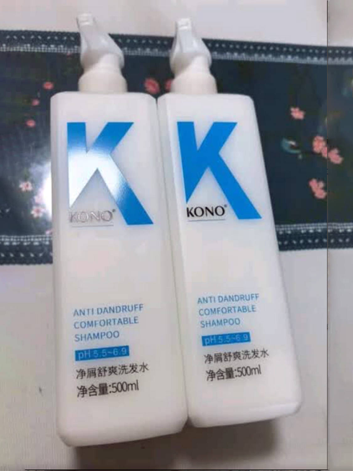 kono卡里净屑舒爽洗发水采用氨基酸表活体系温和清洁同时维护头皮