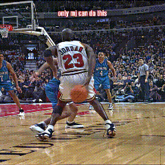 只有乔丹能做出这么丝滑的动作