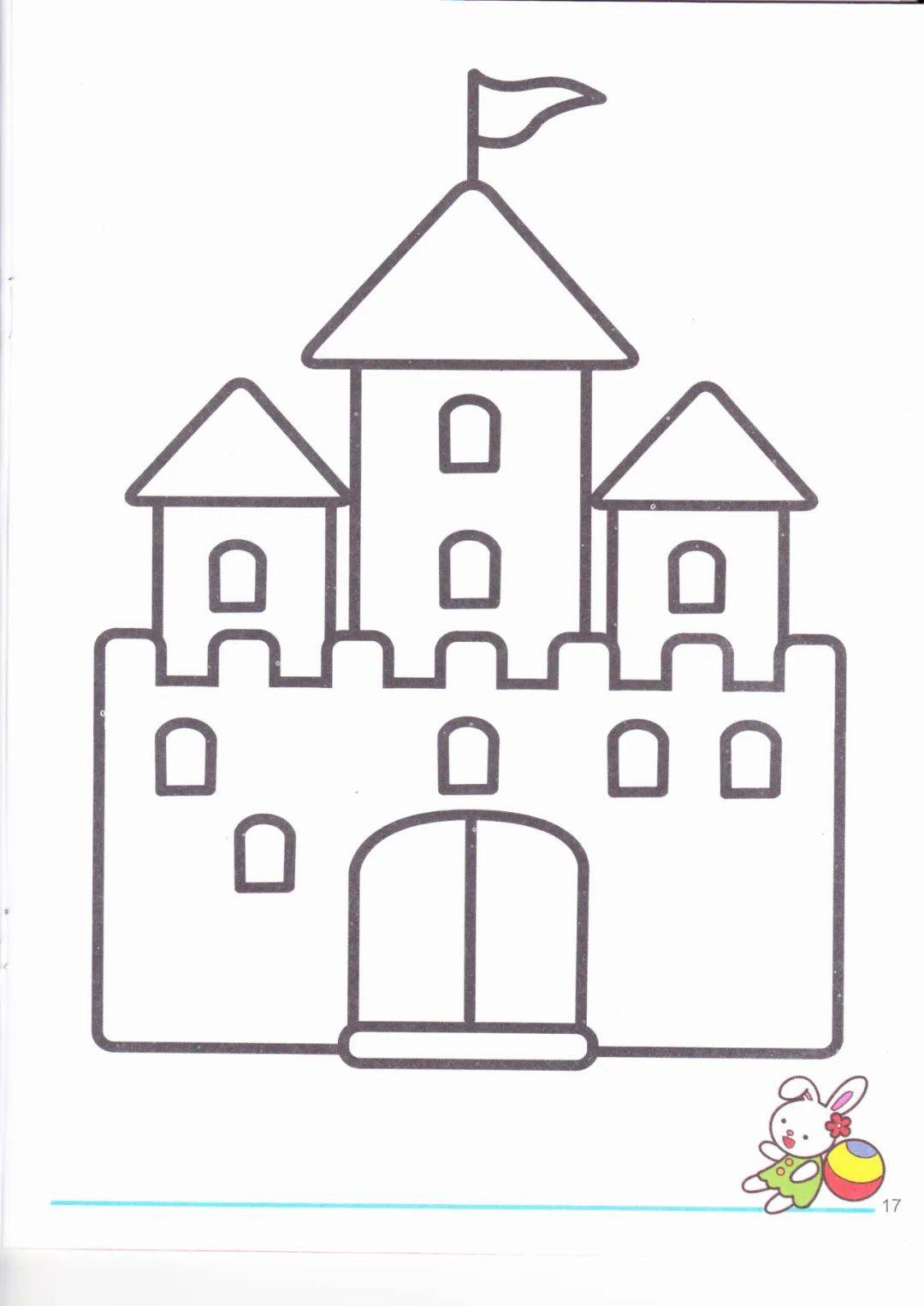 幼儿园涂色画160张