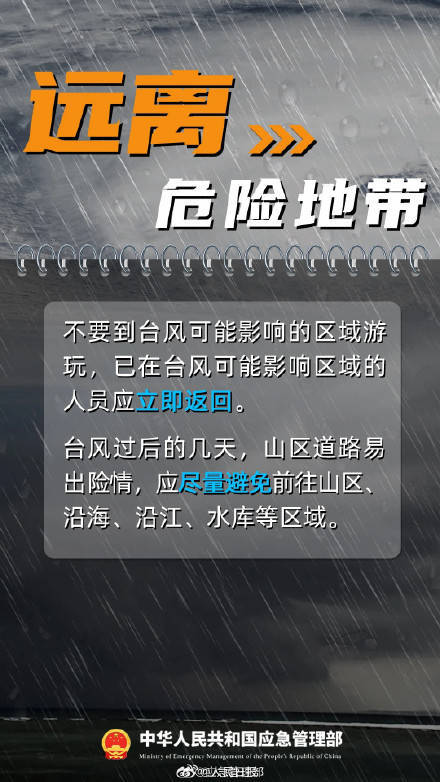 收到台风预警信息后该怎么做