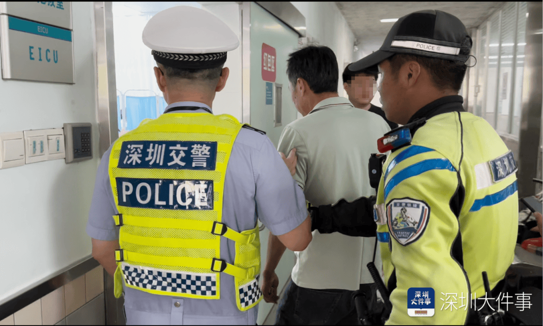 高速上有人吐血不止，意识模糊！深圳交警一举动抢回一条命