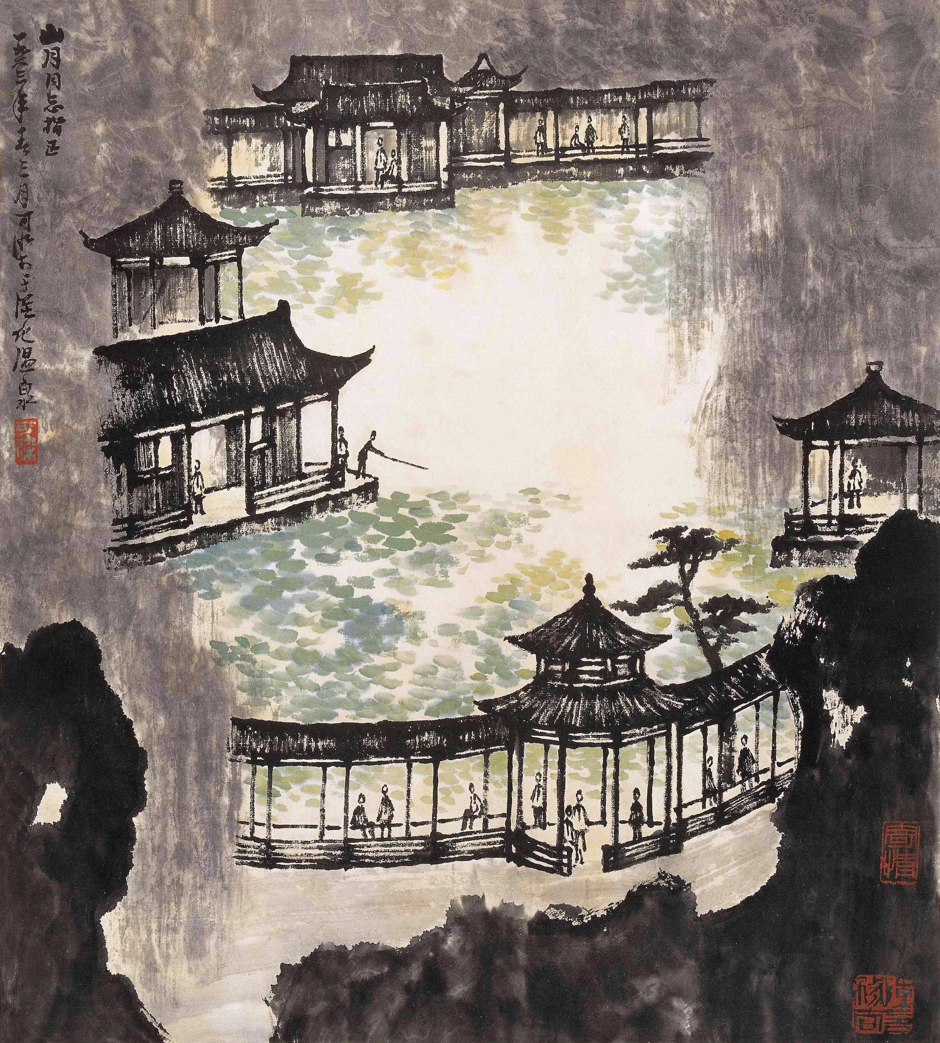 李可染180幅高清作品 为祖国河山立传