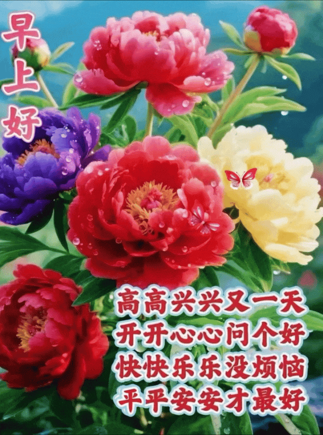 10月16日最漂亮早上好动态表情图片大全,早晨好动图美图大全