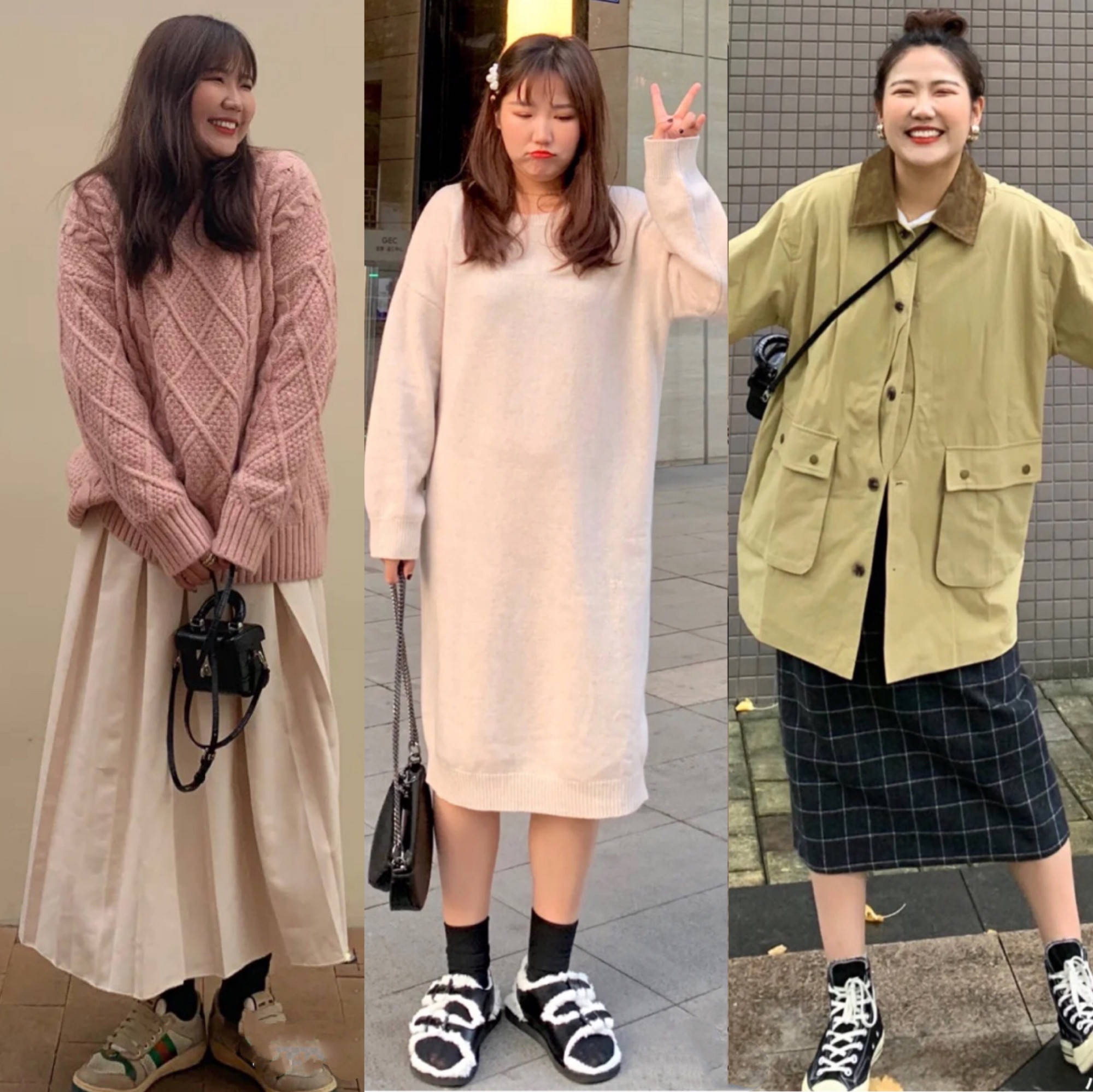 微胖女生穿衣如何避开雷区?跟这个博主学搭配,时髦显瘦