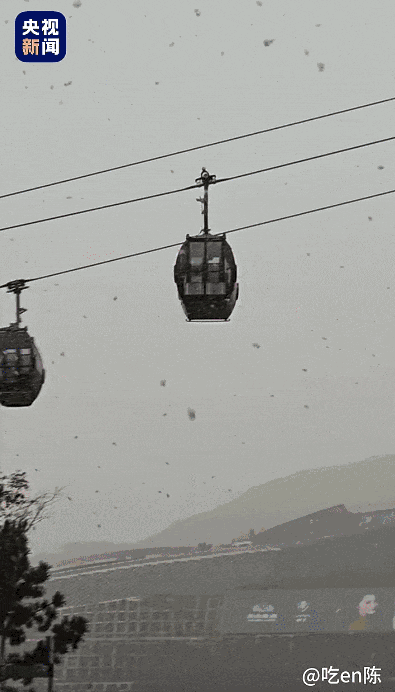 冲上热搜！北京下雪了