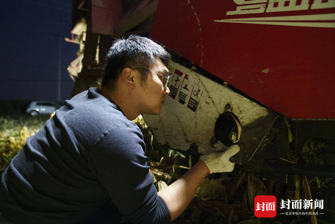 破记录秋雨致玉米发芽霉变，河南焦作种植户泥泞中忙抢收｜图集