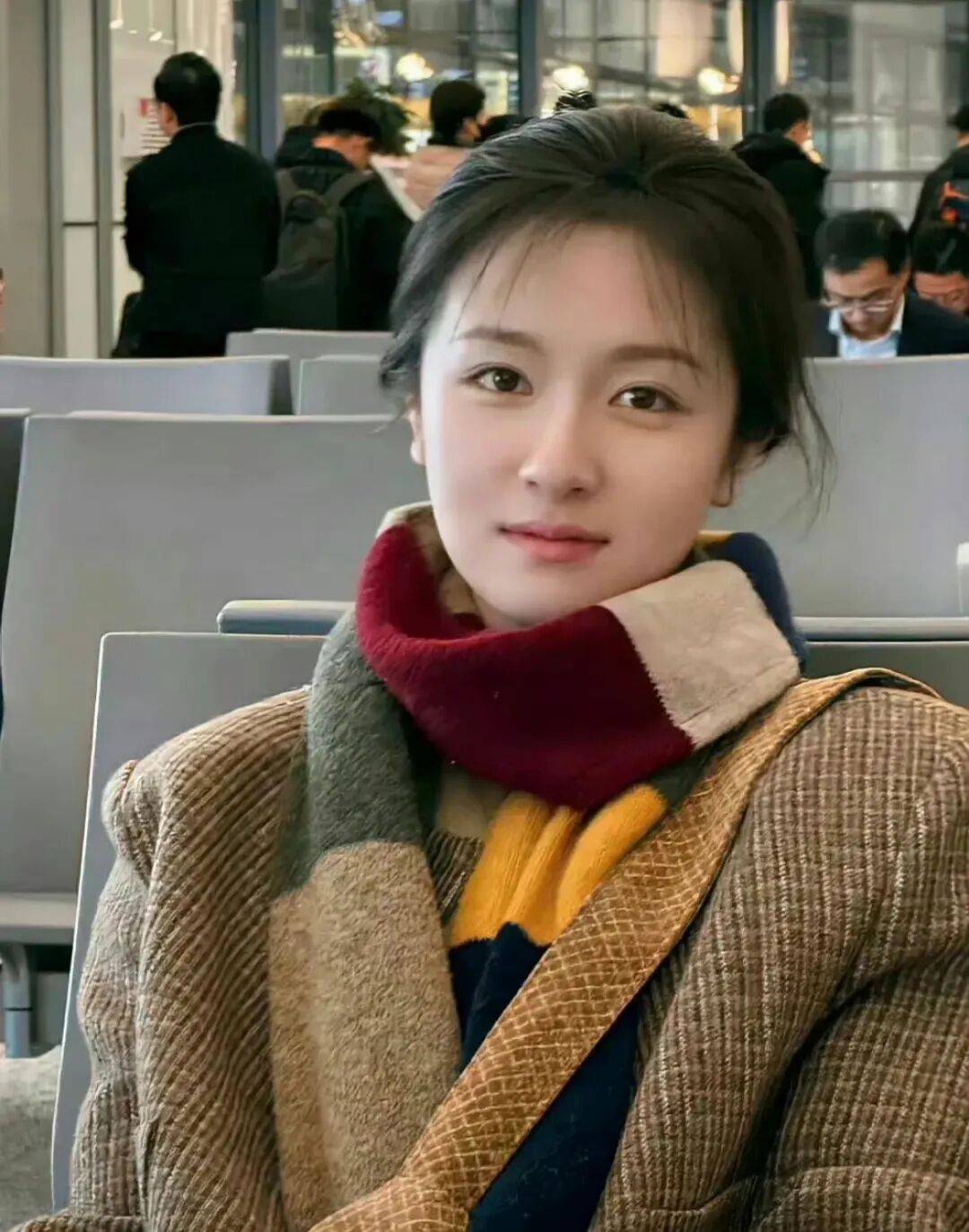 李兰迪咋美成这样了5套私服一套比一套好看针织半裙这套最喜欢