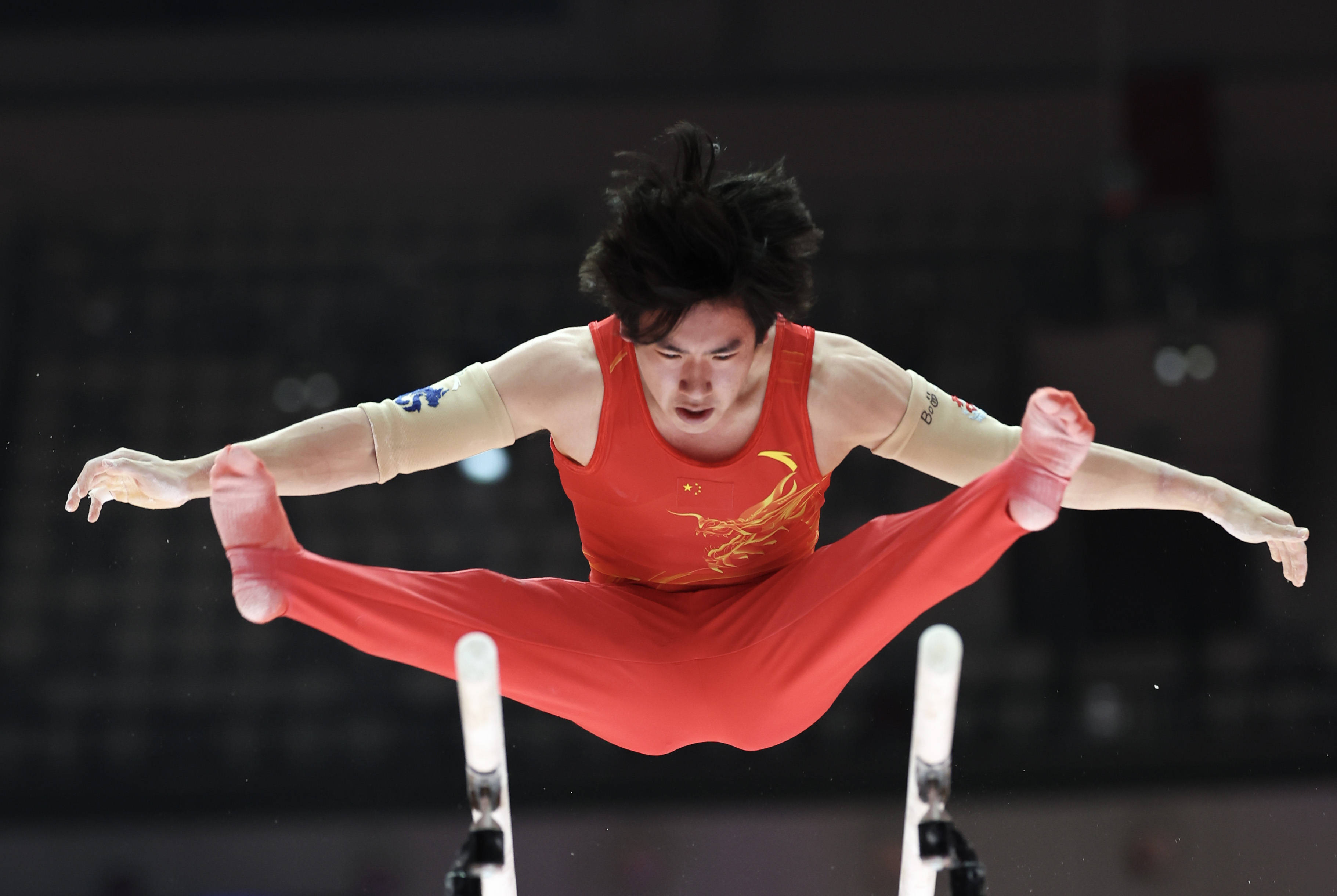 体操世锦赛：中国队亮相男子资格赛
