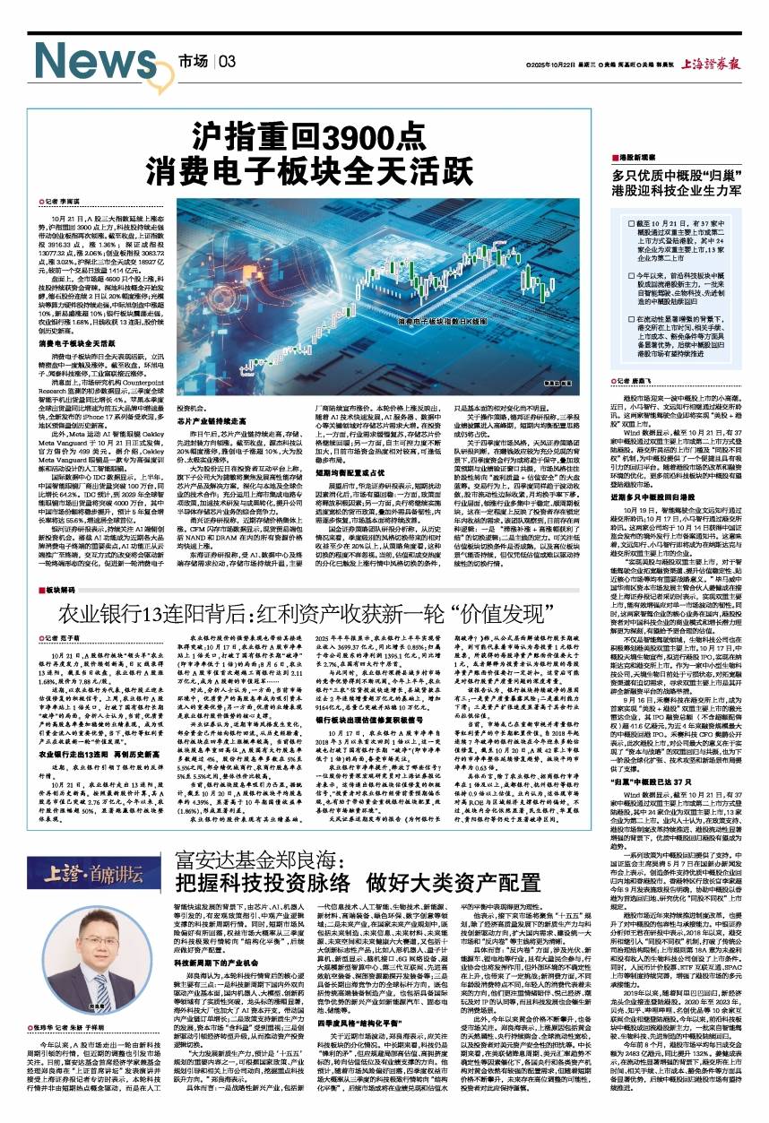 港股新观察 | 多只优质中概股“归巢” 港股迎科技企业生力军
