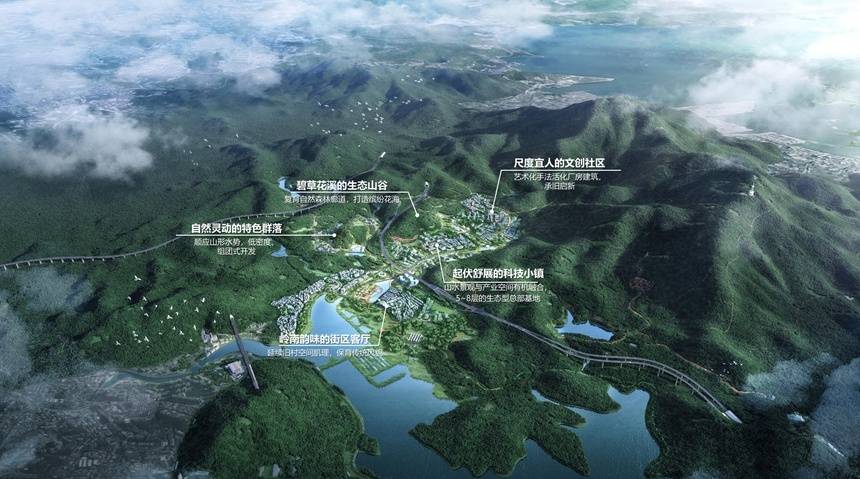 深圳大梧桐生态融合区：建设山谷里的理想家园