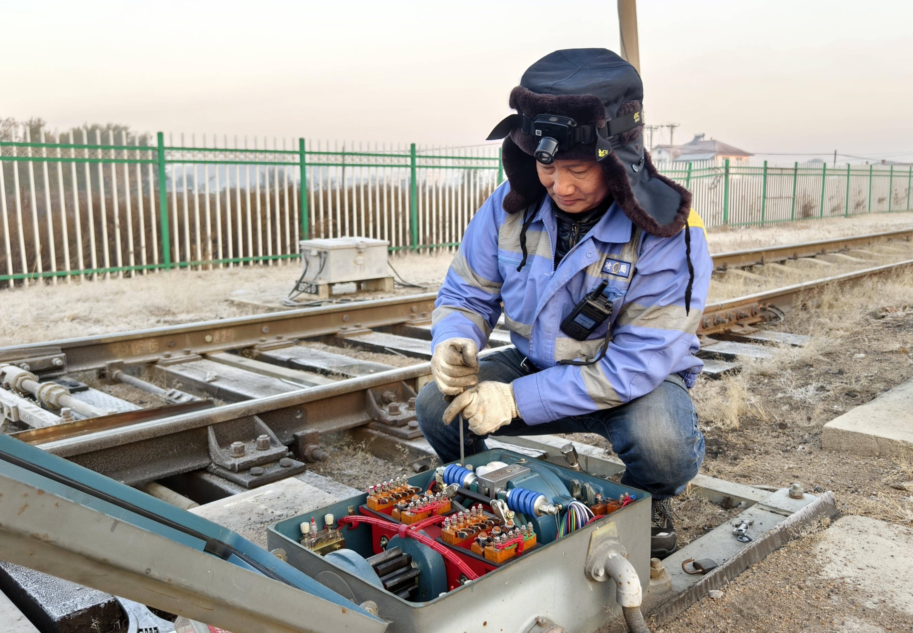 "问诊"信号设备护航秋粮运输