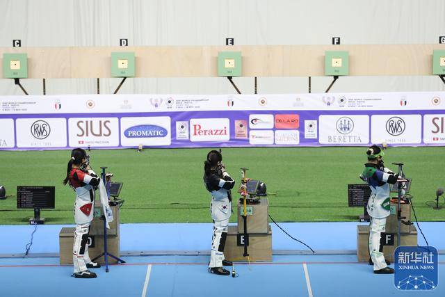 射击世锦赛：王子菲获女子10米气步枪亚军