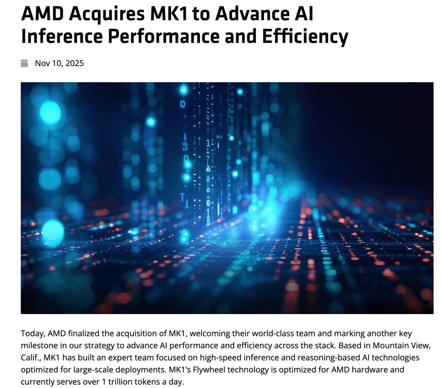 Arm、AMD相继官宣收购,AI芯片大厂开启密集整合