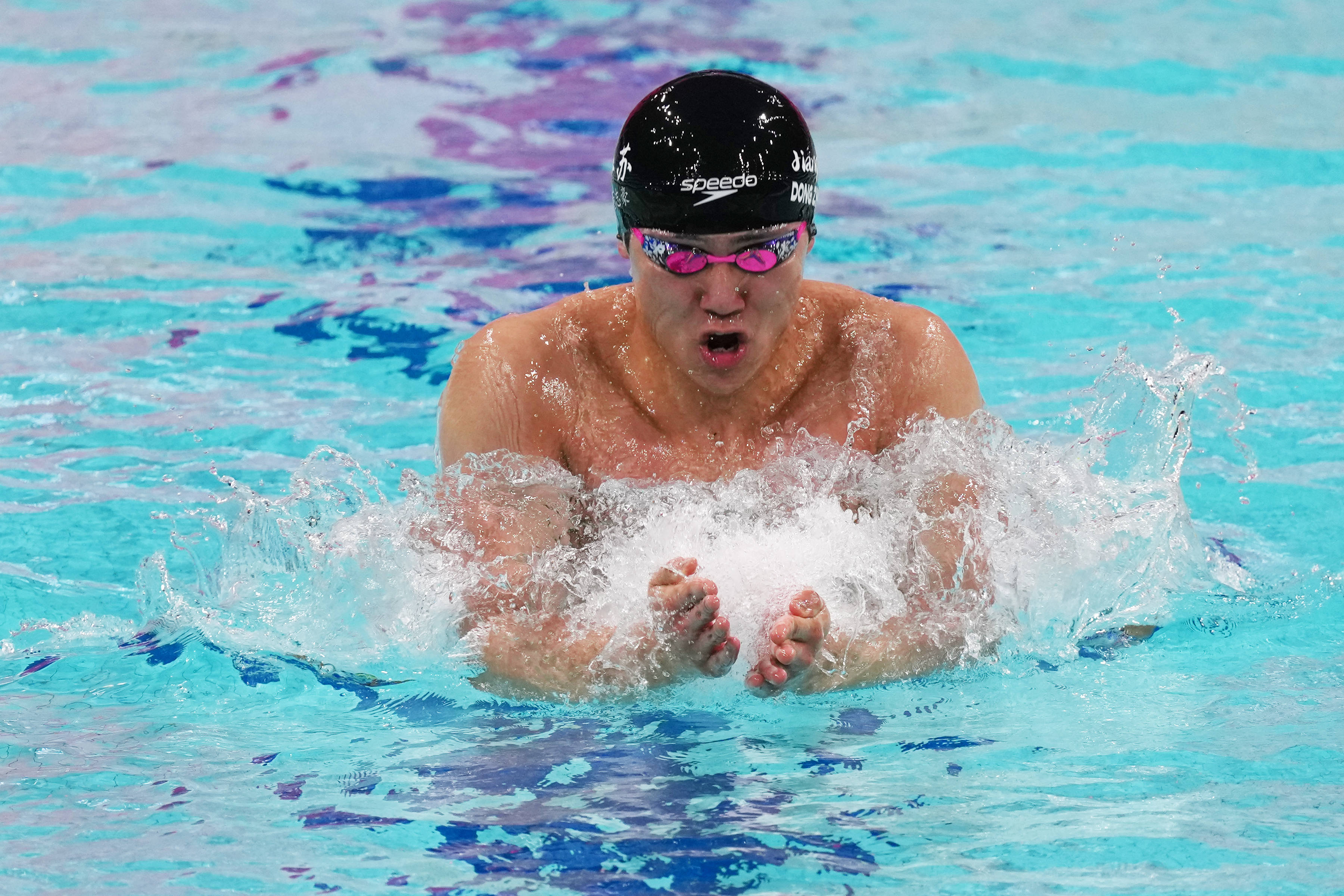 —男子4x100米混合泳接力决赛赛况