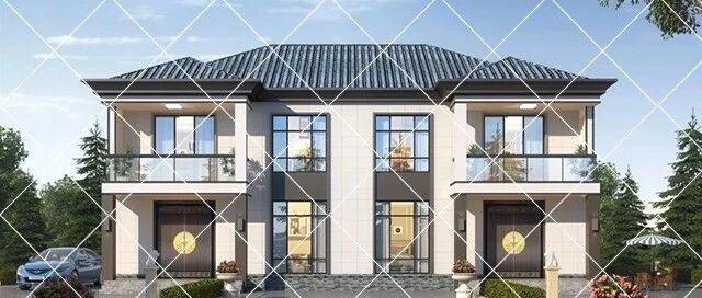 兄弟合建不扯皮，28套农村兄弟双拼自建房别墅，父母和子女都满意！_生活_卧室_尺寸