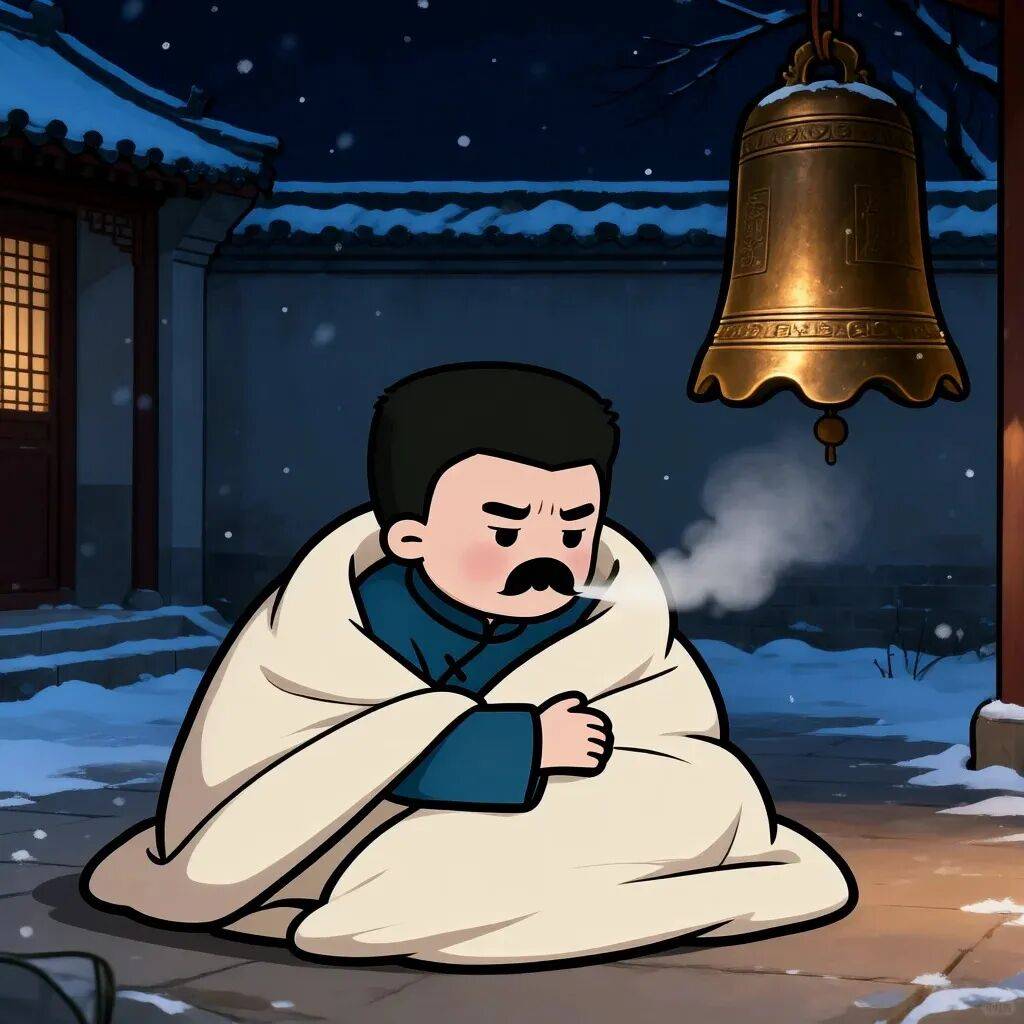 "降温了用鲁迅的方式这样发,笑死朋友圈"