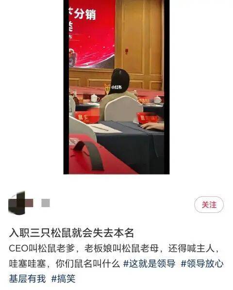 员工入职要改成“鼠”姓?三只松鼠回应:并非强制,更亲切可爱