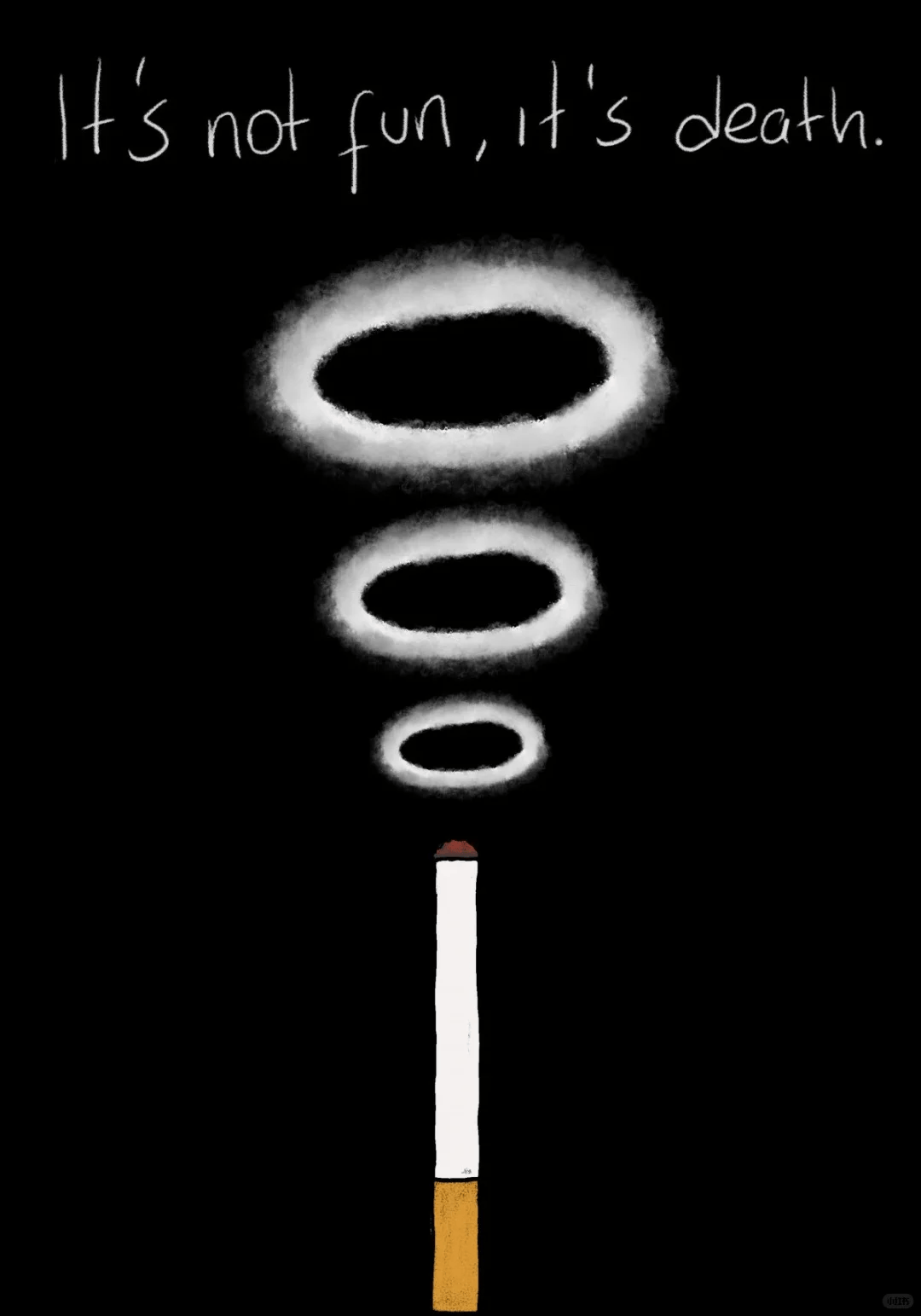 " 深圳的禁烟广告好敢啊啊啊啊!