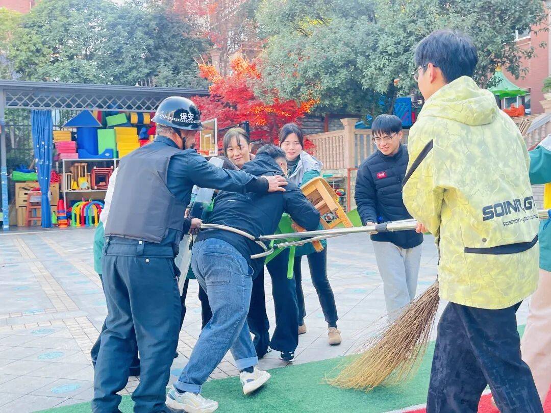 —山水一鸣幼儿园 2025 年下半年反恐防暴安全演练
