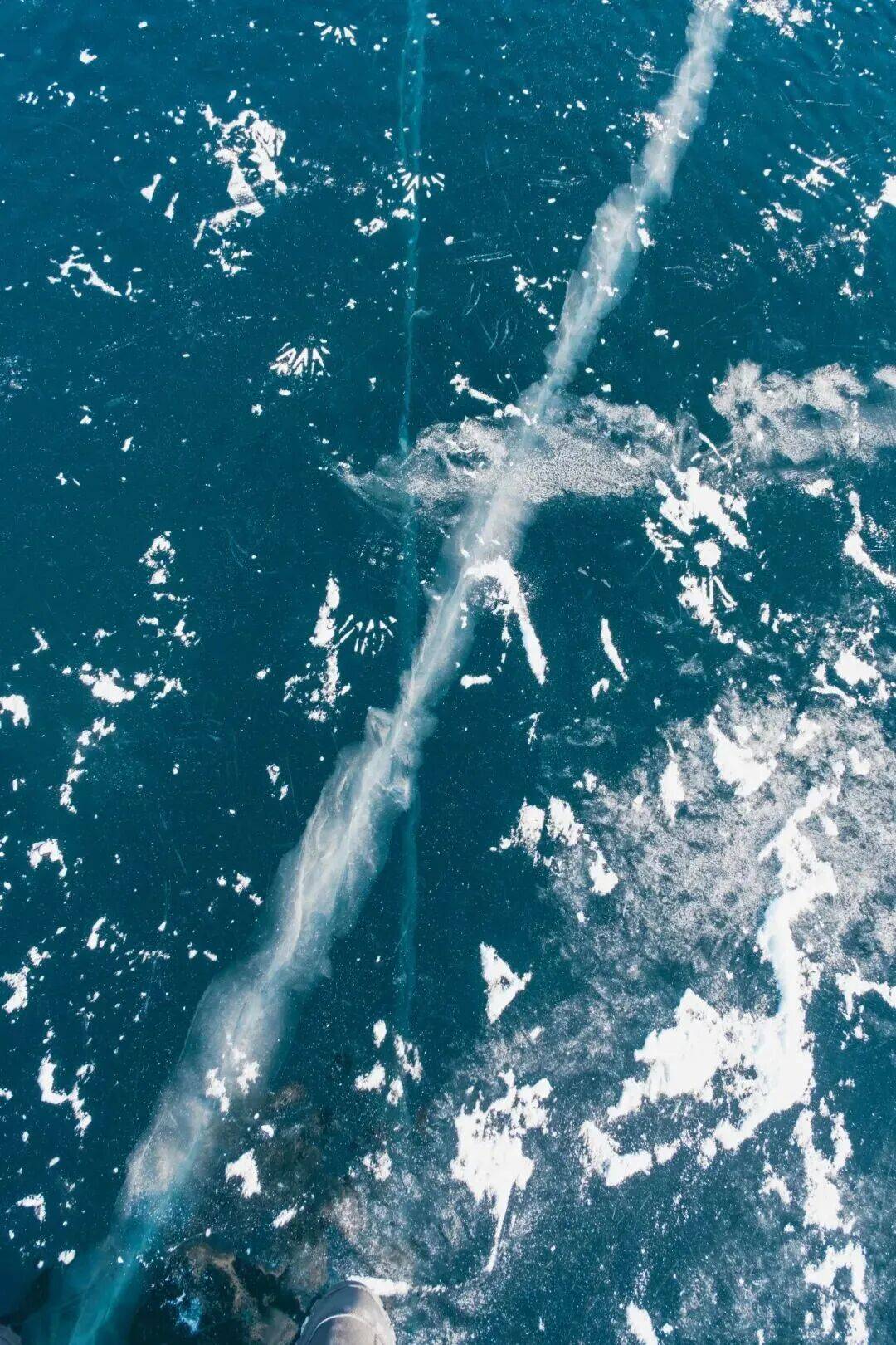 俄罗斯免签啦贝加尔湖冬季蓝冰限定