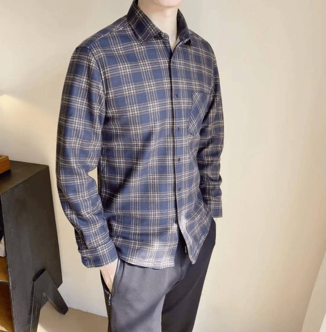 经典不过时,格子衬衫 "格"外帅!加绒款休闲百搭,一件顶三件~