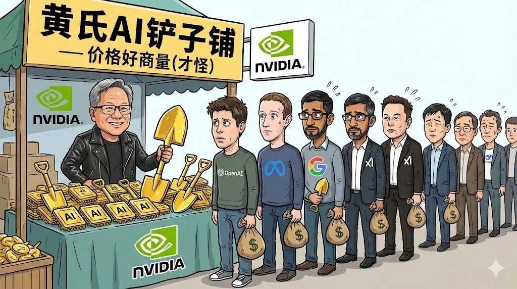 英伟达开源全新大模型：黄仁勋不想只「卖铲子」